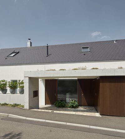Außenansicht Garage